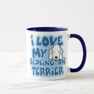 I Liebe meine Bedlington Terrier-Tasse Tasse