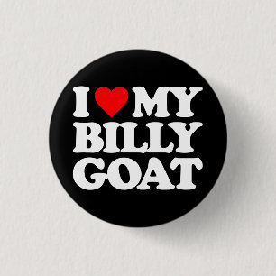 I LIEBE MEINE BILLY-ZIEGE BUTTON
