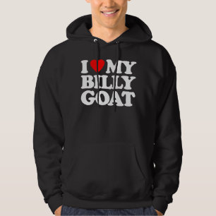 I LIEBE MEINE BILLY-ZIEGE HOODIE