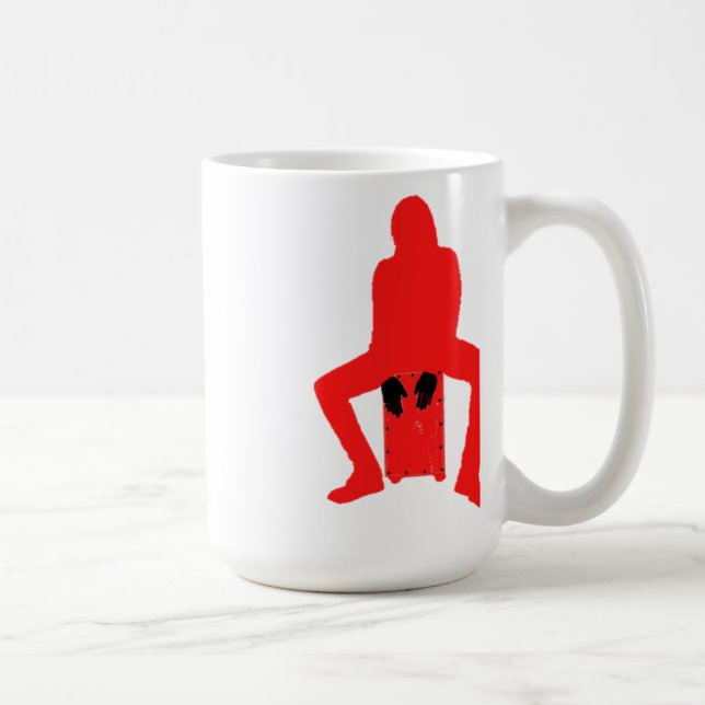 I Liebe meine Cajon Tasse (Rechts)