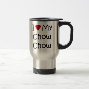I Liebe meine Chow-Chow Chow-Chow Reisebecher