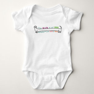 I Liebe Meine Dackel Dackel Hund Niedlich Funny Zi Baby Strampler