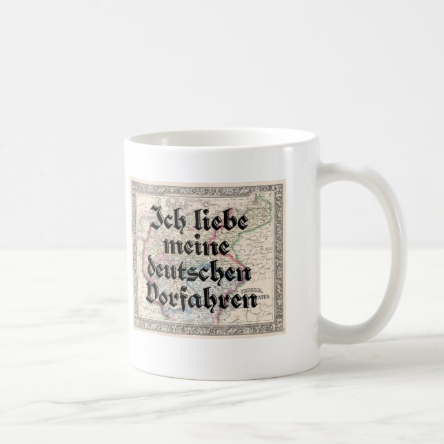 I Liebe meine deutsche Vorfahrn-Tasse Tasse (Rechts)