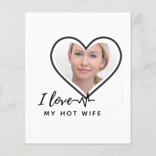 I Liebe Meine EHEFRAU - Bester Freund Personalisie Flyer