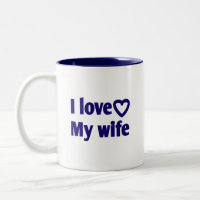 I Liebe Meine Ehefrau - Romantisches Geschenk für