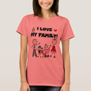 I Liebe meine Familien-T-Shirts und Geschenke T-Shirt