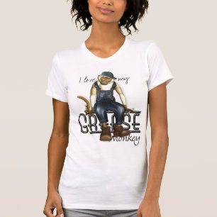 I Liebe meine Fett-Affe-lustigen T - Shirts
