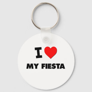 I Liebe meine Fiesta Schlüsselanhänger