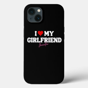 I Liebe Meine Freundin Herz Romantischer Individue Case-Mate iPhone Hülle