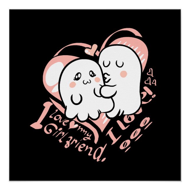 I Liebe meine Freundin Poster (Vorderseite)