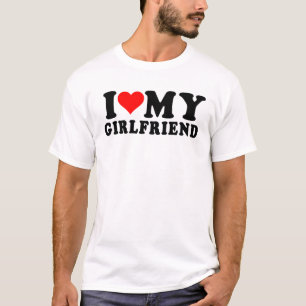 I Liebe meine Freundin T-Shirt