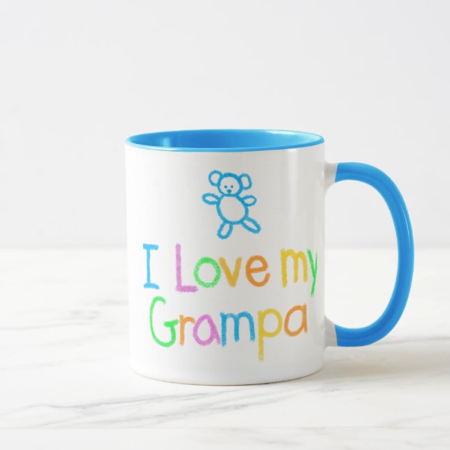 I Liebe meine Grampa Tasse (Rechts)