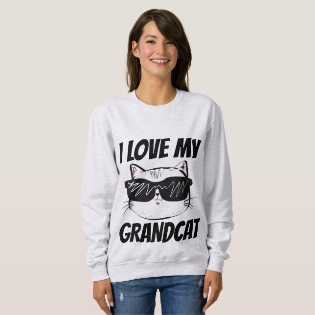 I LIEBE MEINE GRANDCAT CAT-T - Shirts (Vorne ganz)