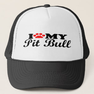 I Liebe meine Grube Stier Truckerkappe