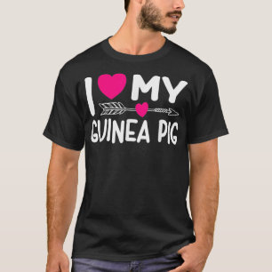 I Liebe meine Guinea Schweinefleisch ich Haustier T-Shirt