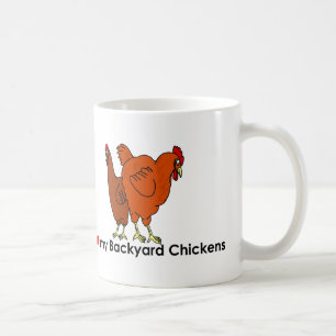 I Liebe meine Hinterhof-Huhn-Kaffee-Tasse Tasse