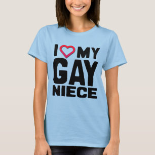 I LIEBE MEINE HOMOSEXUELLE NICHTE - T-Shirt