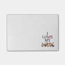 I Liebe meine Huhn-Post-Itanmerkungen