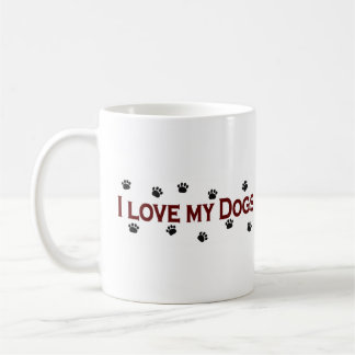 I Liebe meine Hunde Tasse