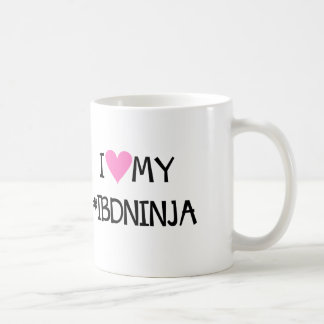 I LIEBE MEINE #IBDNINJA Tasse