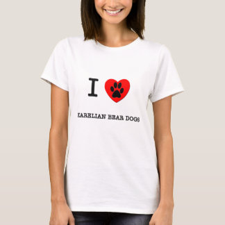I LIEBE MEINE KARELISCHEN BÄRN-HUNDE T-Shirt