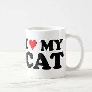 I Liebe meine Katze Tasse