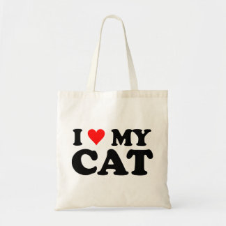 I Liebe meine Katze Tragetasche