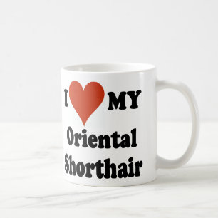 I Liebe meine Katzen-Waren Orientalen Shorthair Tasse