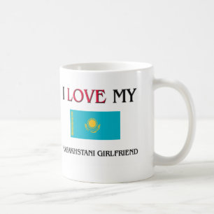 I Liebe meine Kazakhstani Freundin Tasse