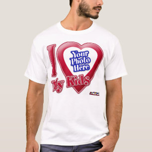 I Liebe meine Kinder - Foto T-Shirt