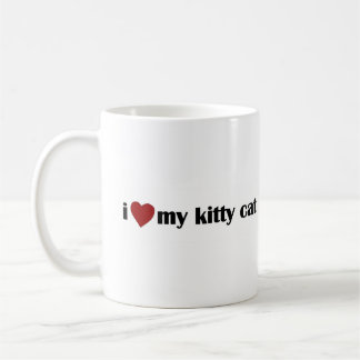 I Liebe meine Kitty-Katze Tasse