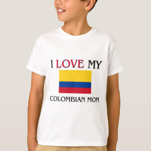 I Liebe meine kolumbianische Mama T-Shirt