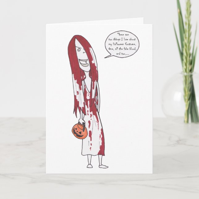 I Liebe meine Kostüm-Gruß-Karte Karte (Vorderseite)