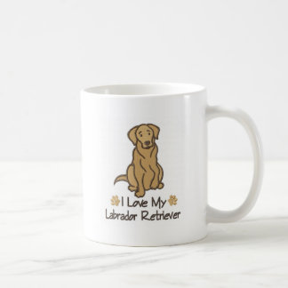 I Liebe meine Labrador-Retriever-Tasse Tasse