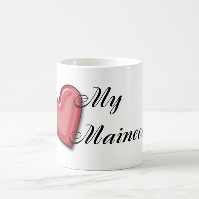 I Liebe meine Mainecoon Tasse (Mittel)