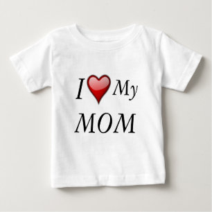 I Liebe meine MAMA 2 Baby T-shirt