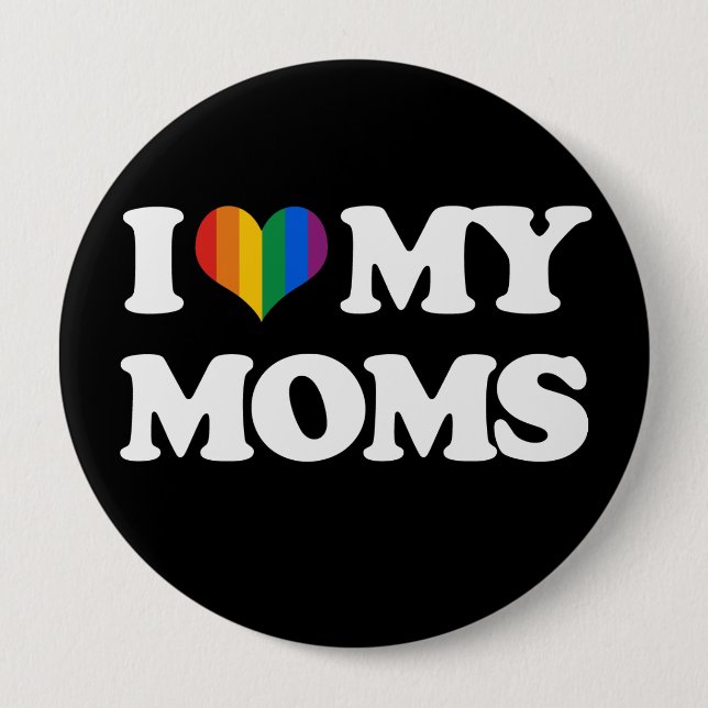 I LIEBE MEINE MAMAS - BUTTON (Vorderseite)