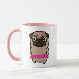 I Liebe meine Mops-Kaffee-Tasse Tasse