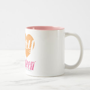 I Liebe meine Orange 17 Zweifarbige Tasse