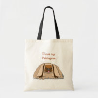 I Liebe meine Pekingese Cartoon Pekingese