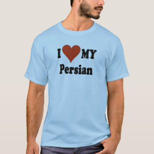 I Liebe meine persische Katzen-Geschenke und Kleid T-Shirt