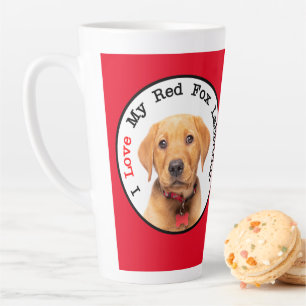 I Liebe Meine Red Fox Labrador Latte Tasse