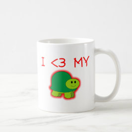 I Liebe meine Schildkröte Tasse