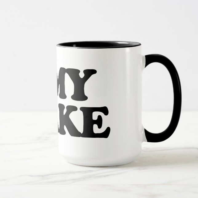 I LIEBE MEINE SCHLANGE TASSE (Rechts)