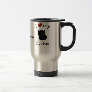 I Liebe meine Scottie-Tasse Reisebecher
