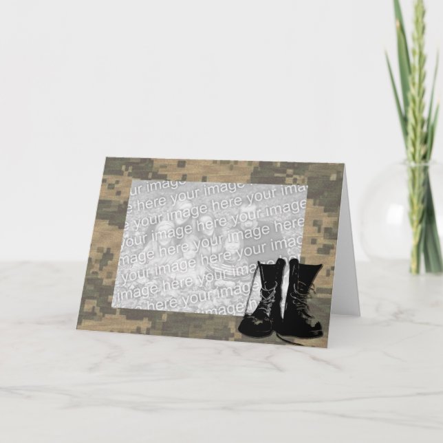 I Liebe meine Soldat-kundenspezifische Karte (Vorderseite)