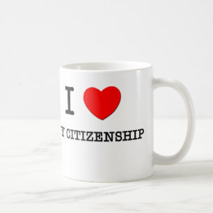I Liebe meine Staatsbürgerschaft Tasse