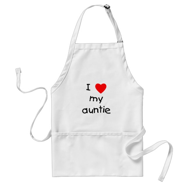 I Liebe meine Tante Schürze (Vorne)
