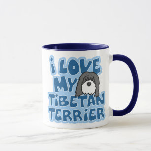 I Liebe meine tibetanischer Terrier-Tasse Tasse