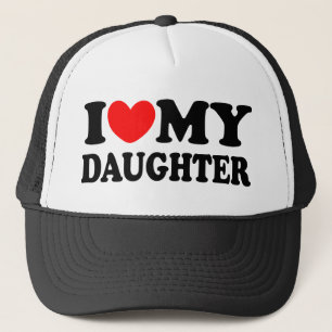 I Liebe meine Tochter Truckerkappe